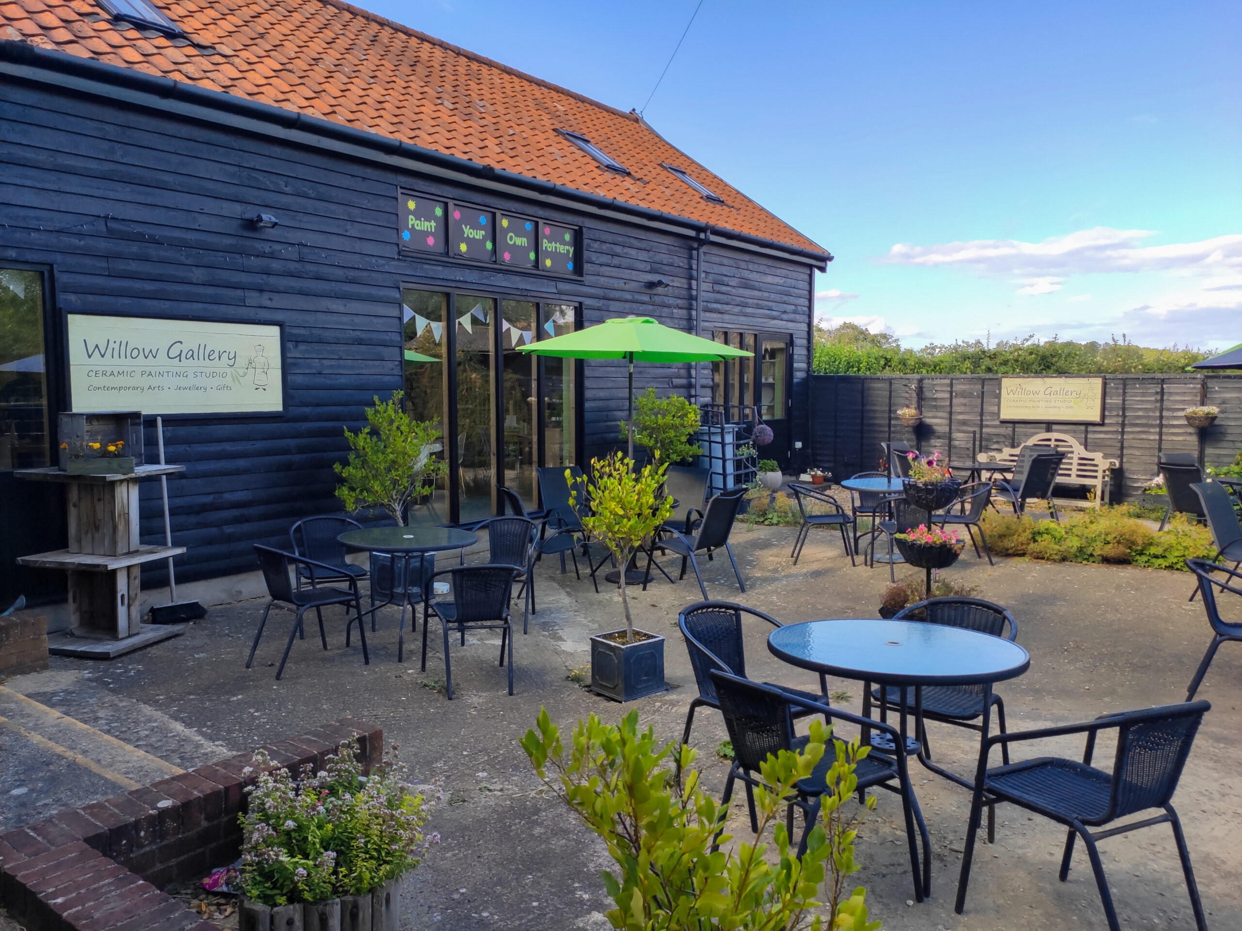 Contact Willow Gallery Ceramic Painting Studio Norfolk